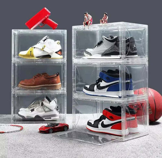 Caja organizadora para zapatos apilable