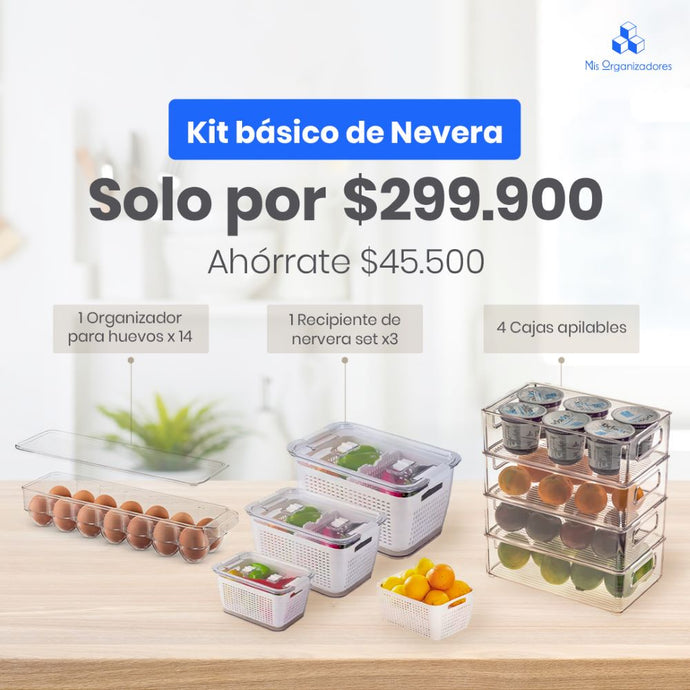 Set de organizadores para nevera X2