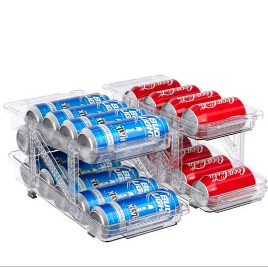 Organizador de Latas Rectangular para la Nevera