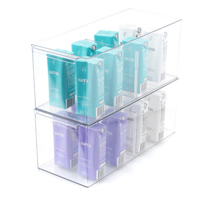 Caja Transparente Rectangular Mediana para baño