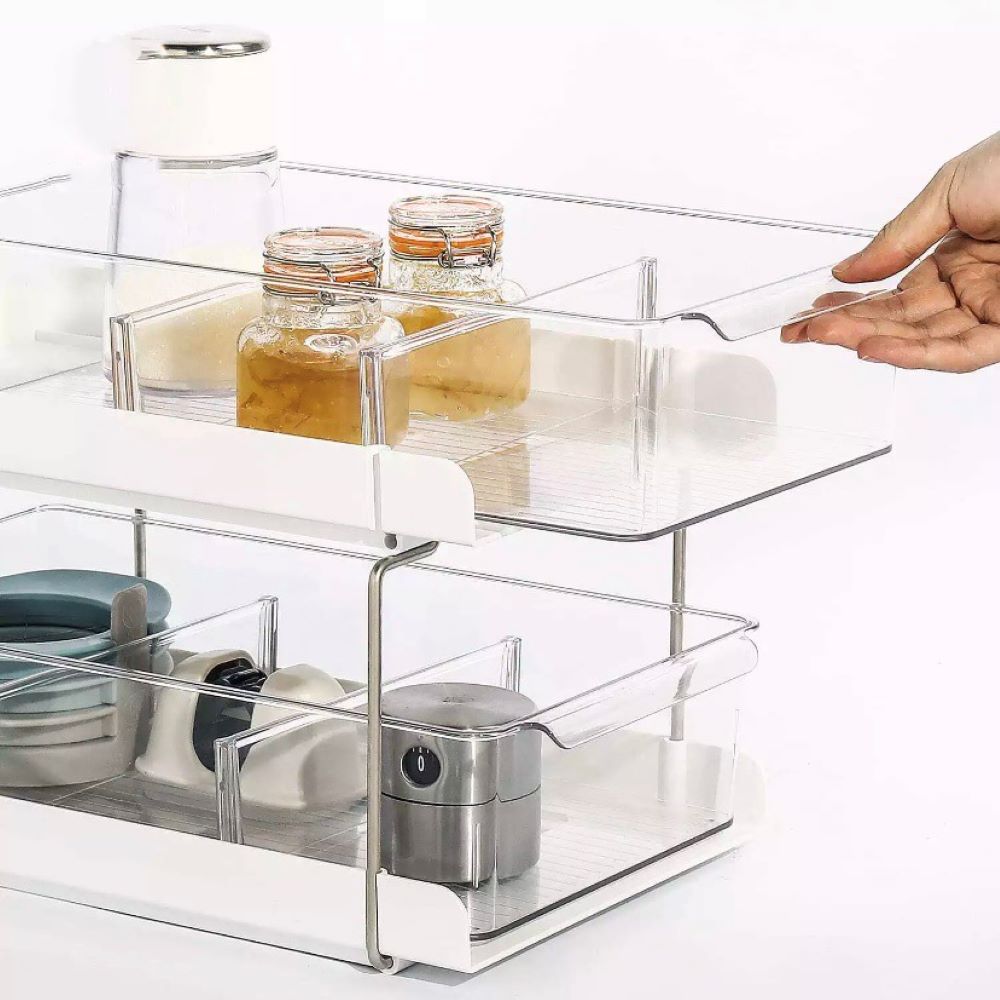 Organizador de Cajones Doble para cocina