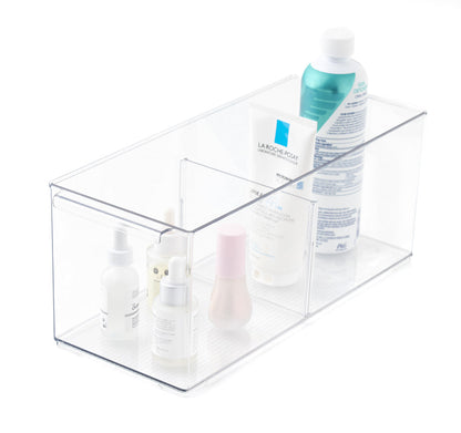 Caja Transparente Rectangular Mediana para baño